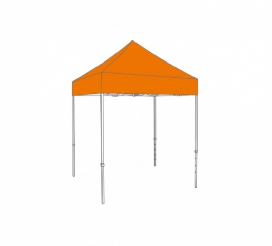 VOUWTENT ALUMINIUM FRAME MET DAKZEIL - 2,5X2,5M - POLYESTER - Foto 1
