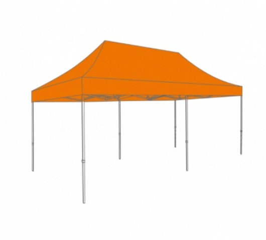 VOUWTENT ALUMINIUM FRAME MET DAKZEIL - 3X6M - POLYESTER - Foto 1